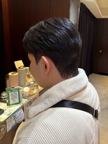 アルム オモテサンドウ(ALLM omotesando)&nbsp;韓国ダウンパーマ メンズカット メンズ韓国ヘア 原宿 表参道