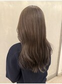透明感グレージュ☆