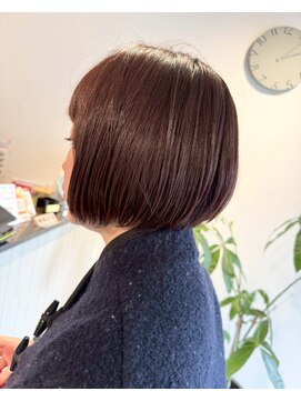 ホワイトストーン WHITE STONE 大人ナチュラルボブ似合わせカット