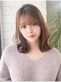 《Agu hair》韓国風ミルクティーブラウン×numberA.ヘアバター