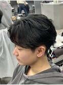 ニュアンスパーマサーフカールシャドウパーマメンズカット