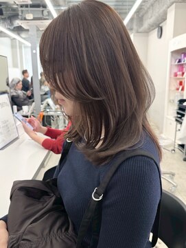 ヘアサロン リボーン(Hair salon Reborn) 顔まわりミディアムレイヤー
