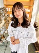 ユラギ フロム ユイマァル 倉敷(YURAGI from YUIMARL)&nbsp;倉敷レイヤーカット20代30代40代ゆる巻きスタイル髪質改善
