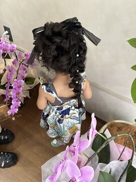 リプル(ripple) お子様ヘアセット