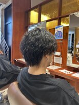 美容室エクストラアーツジャパン(X ARTS JAPAN) メンズカット 縦落ちパーマ