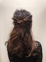 ジャパン ホンテン(JAPAN HONTEN) ハーフアップstyle