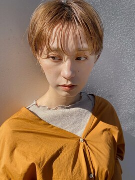 ソイ 下北沢(soi) 薄めの前髪の耳かけショート