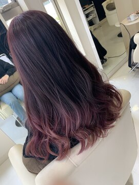 サローネデ アグスティナ バイ サンバンチ(salones de agustina by sanbanchi) 【agustina 明石大久保】ピンクグラデーション