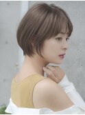 前髪あり大人ショートボブ20代30代40代【AIN.表参道】川原大地
