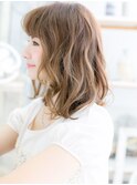 インナーハイライトくせ毛風小顔抜け感ヘアc5越谷20代30代40代
