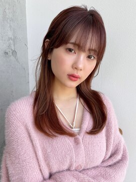 ディーエックス ウエスト(Dxxxx WEST) セミロング　韓国/顔周りカット/レイヤーカット/イルミナカラー