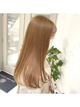 ラミ(L'ami) ハニーブロンドベージュ/大人かわいいストレートロング