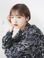 リベラ(LIBERA) TARO★シルキーベージュデザインカラー小顔カット斜めバング