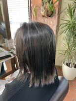 ロッソバイアルター 鎌取(ROSSO by aL-ter)&nbsp;【グレージュカラー/ハイライトカラー/斜めバング】千葉香奈