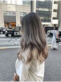 中韓mixバレイヤージュ