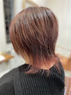 ラソヘアーオアシス(Laso hair oasis) 明るめのグレーヘア（ピンク系）