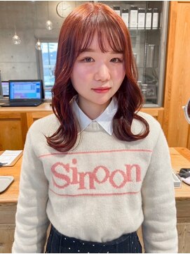 リコ(liko) 暖色カラー×韓国風レイヤー