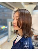 大人ニュアンス.ナチュラルボブ