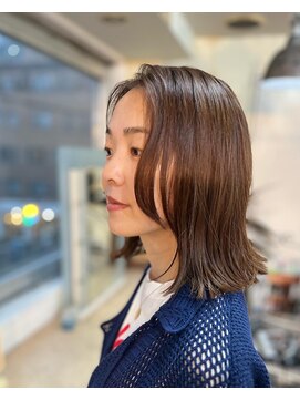 ナルーファーストヘアデザイナーズ(NALU First Hair Designers) 大人ニュアンス.ナチュラルボブ