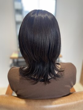 スーリール 箱崎店(Sourire) ナチュラルレイヤー外ハネ