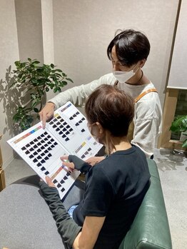 スガミ(sugami)の写真/マンツーマン施術◇毛髪診断の資格を持つオーナーが、あなたの髪をより美しくします。