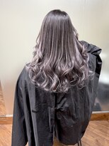 ワンスタイル(One style)  【ケアブリーチ2回】バレイヤージュ＋髪質改善トリートメント