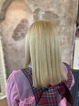 マギーヘア(magiy hair) magiyhair/下北沢/meyou/抜きっぱなしハイトーン