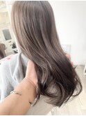 グレージュカラー/アッシュグレージュ/透明感カラー/髪質改善 