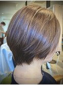 津田沼　白髪ぼかしハイライトC【 屋代丈児】
