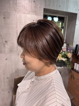 サンエンヘアー(lll_en hair) ショートボブ