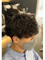 バース バイ ハピネス(BIRTH by happiness)&nbsp;波巻きパーマ波巻きスパイラルメンズパーマ