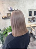 ホワイトベージュ/ブリーチ2回以上