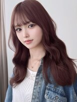 アグ ヘアー ルノン 八戸石堂店(Agu hair lunon) 《Agu hair》レイヤーウェーブ×numberA.アクアバームセラム