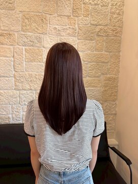 ヴァン カウンシル 川口店(VAN COUNCIL) フェミニンベージュストレート【東川口　艶カラー】