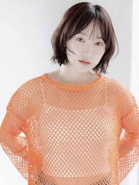 マカロン 白河店(macaron) ミディアムヘア/暗めカラー/グランマッシュ/白河73