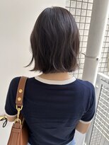 ラルジュ(large)&nbsp;(Large都筑)チャコールベージュ.切りっぱなしボブ.20代30代40代