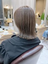 ユウヘアー 千代田橋店(U Hair)&nbsp;ハイライトカラーボブスタイル
