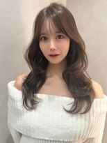 ロンド リリー 銀座(Lond Lily)&nbsp;韓国顔周り/バタフライカット/ミディアムレイヤーカット/銀座