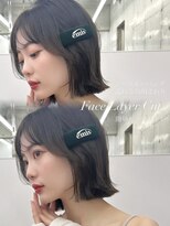 アリュウル 表参道 青山(Allure) 流れるお顔周りカット*フェイスレイヤーカット/タッセルボブ