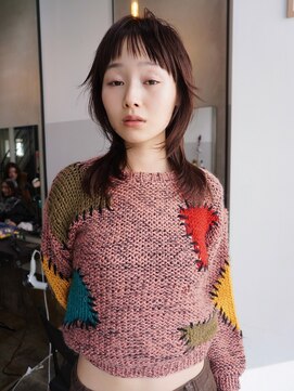 ニディー バイ デイジー(Nidee by Daisy) レイヤー　ミディアムレイヤーカット　似合わせカット