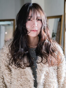 ヘアークラフト(Hair Craft) ロングブラウン×ウェーブパーマ/岡山/デジタルパーマ