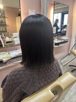 スリーバイエイム(03 eim) うる艶×ぱつっとボブ