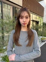 エンノア 池袋(ENNOA)&nbsp;【風呂田】ロングレイヤー/縮毛矯正/ナチュラル/トレンドヘア