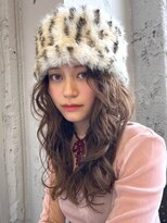 ユニバイリサ 天神大名店(uni by risa) ミルクティーベージュ レイヤー 顔周りカット デジタルパーマ