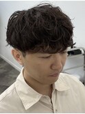 【梅田】クルクルしすぎないシャドウパーマ