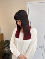 メル ヨコハマ(MeL)&nbsp;ダブルカラーミルクティーベージュピンクベージュロングレイヤー