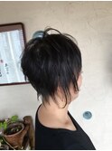 可愛いすぎないショートレイヤー