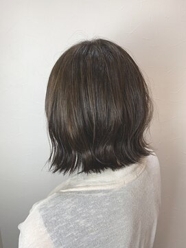 キャラ 池袋本店(CHARA) シークレットハイライト＆バッサリカット【キャラ池袋/大村】＊