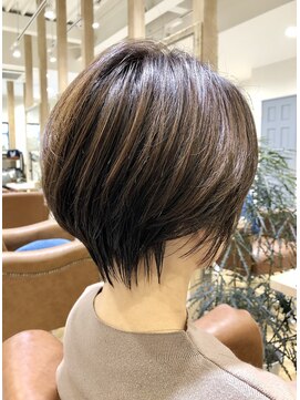 ジェービーヘア 稲毛(jb hair) 美シルエット◎小顔ひし形ナチュラルショート30代40代50代