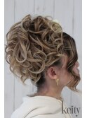 盛りサイドちらし 【TEL予約限定】イベントヘアセット¥4600